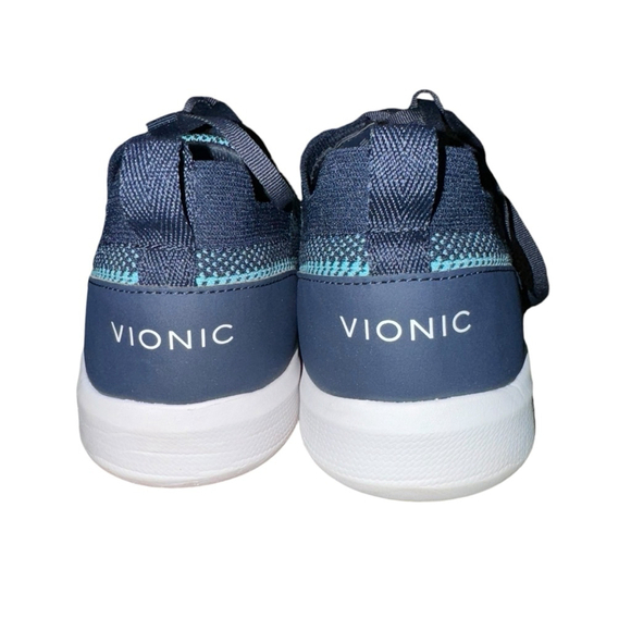 Women's Vionic Sneakers Leonora Blue Blue Size 9.5 - Picture 5 of 8